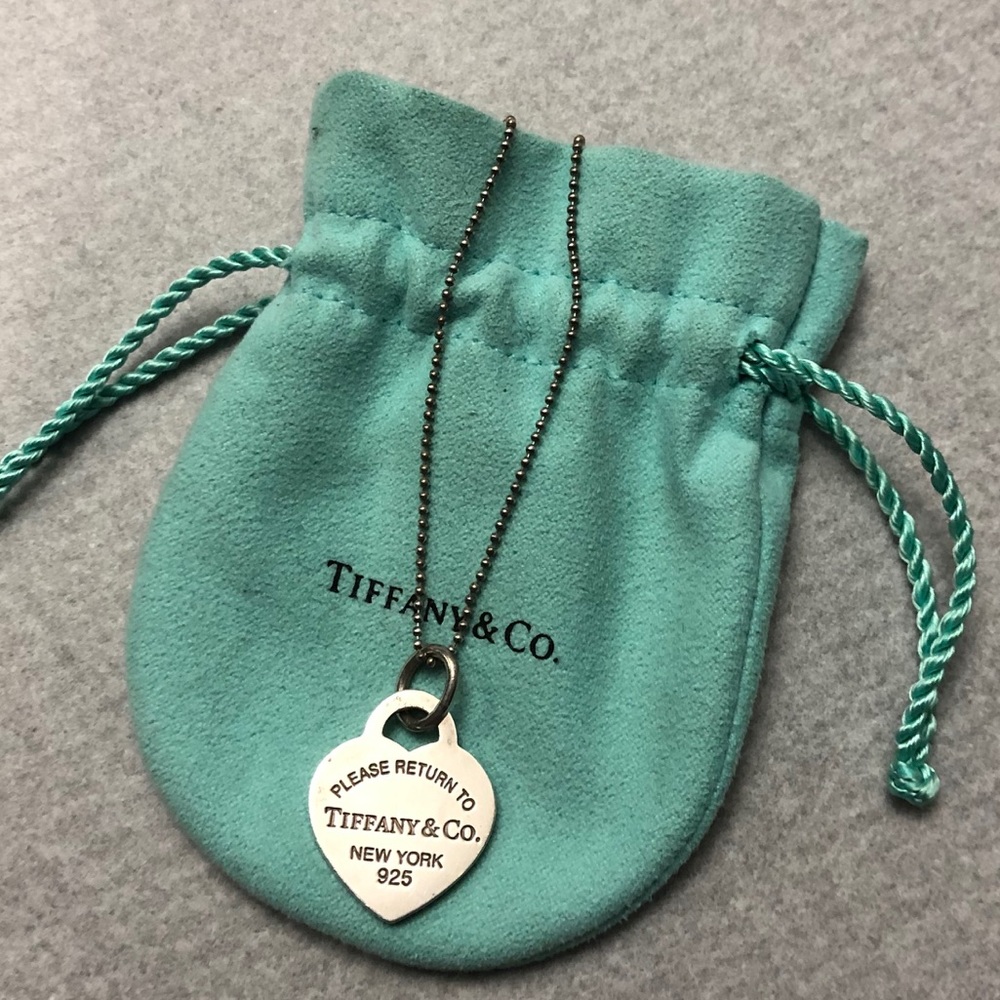 Authentic Return to Tiffany Heart Tag Necklace